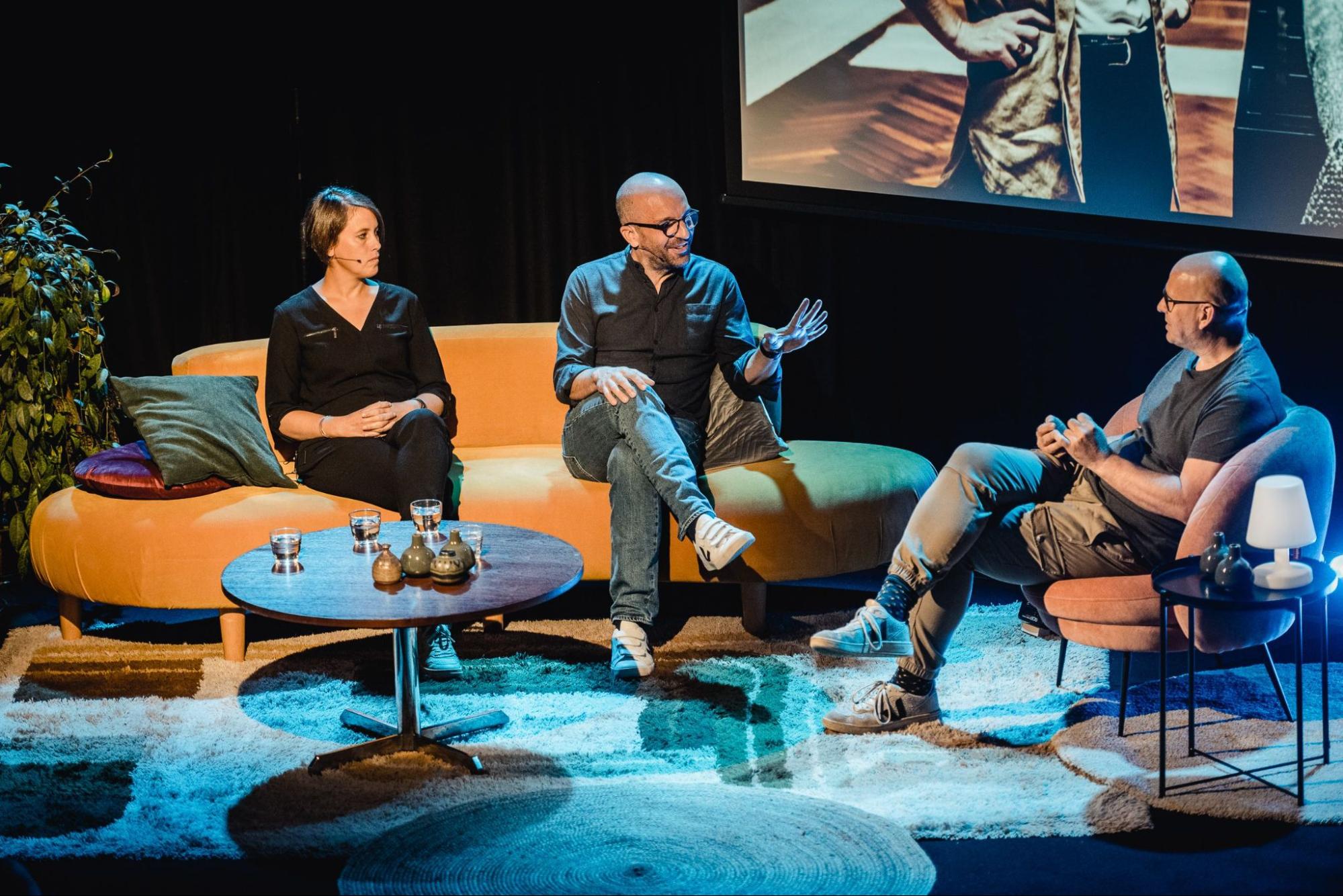 Panel discussion on podcasting