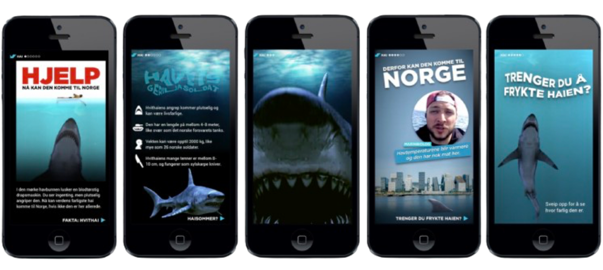 A Snapstory from the biggest Newspaper in Norway (VG) on Snapchat. This is a way of presenting journalism that challenges professional standards and is more like advertising for a motion picture.