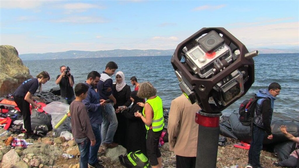 A 360° camera for Brandpunt. 