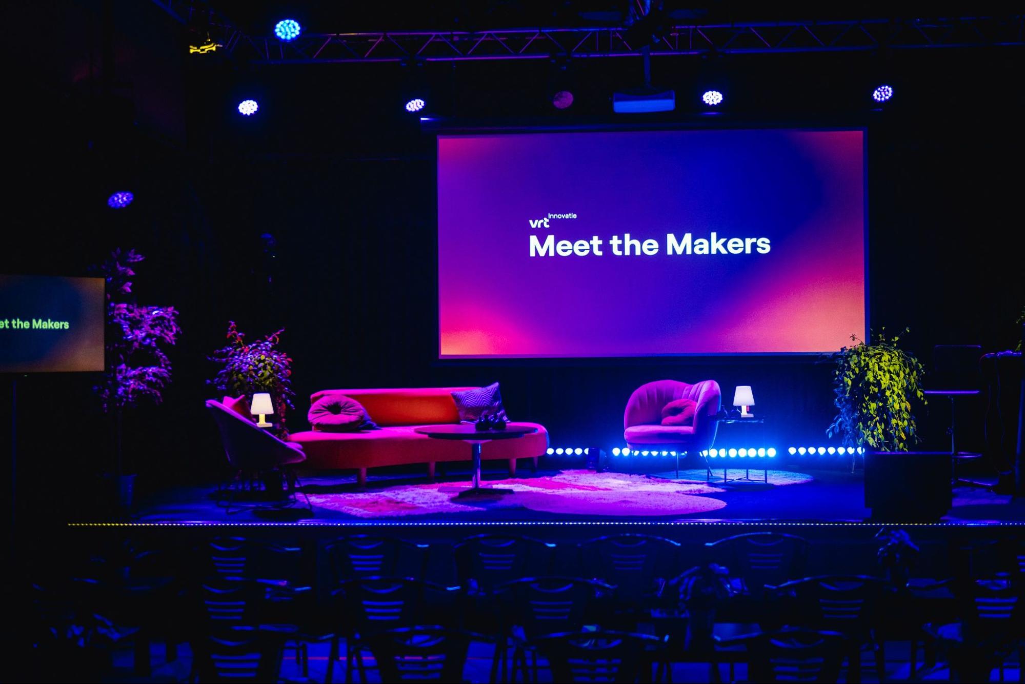 Stage of meet the makers