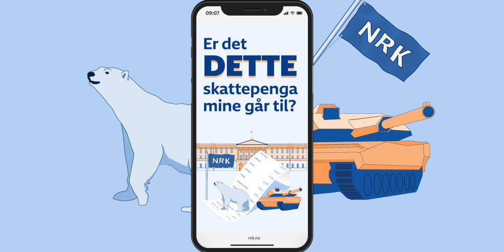 Er det dette skattepenga mine går til? Photo: Reidar Kristiansen/NRK