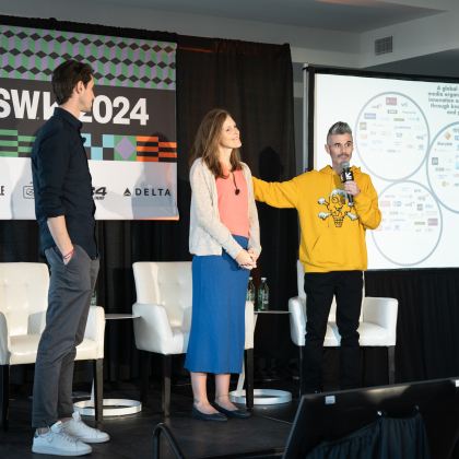 Picture of Evan Sapiro, Daniel Scholz, and Sarah Geeroms