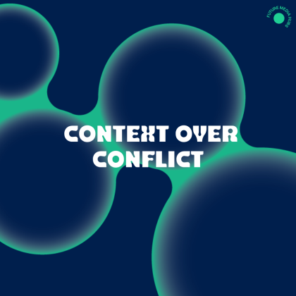 content over conflict